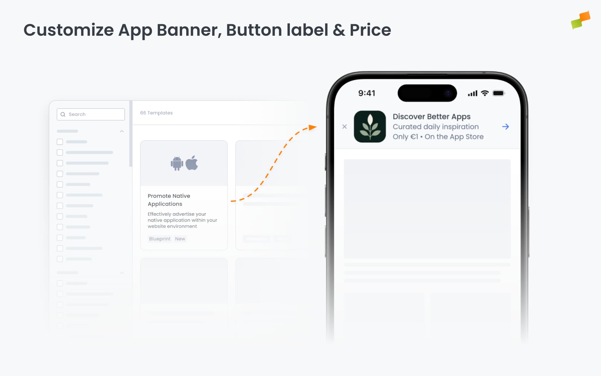 Customize App Banner button label and price text|690x431