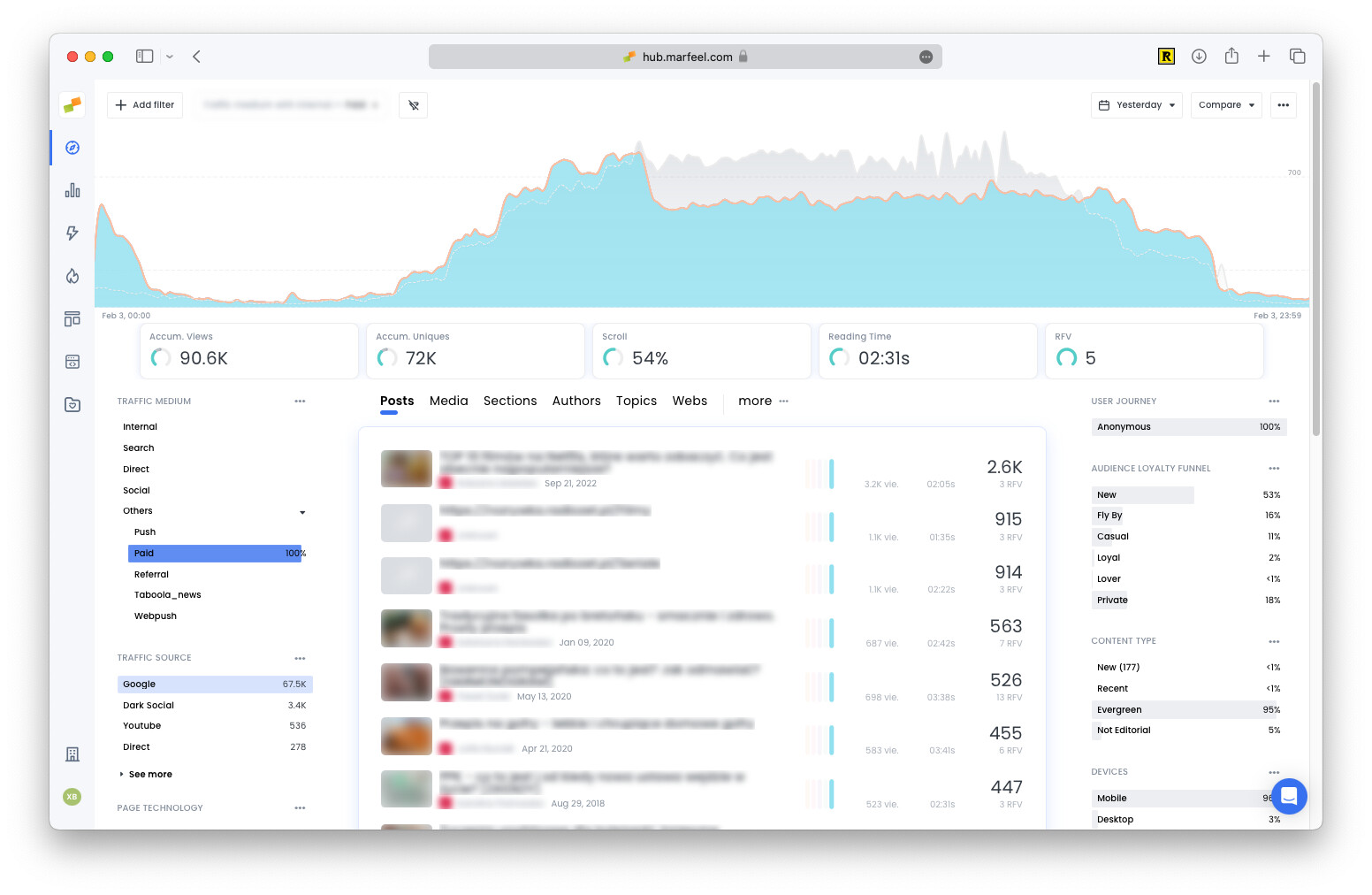 Paid search attribution showing Google Ads campaign parameters|690x449