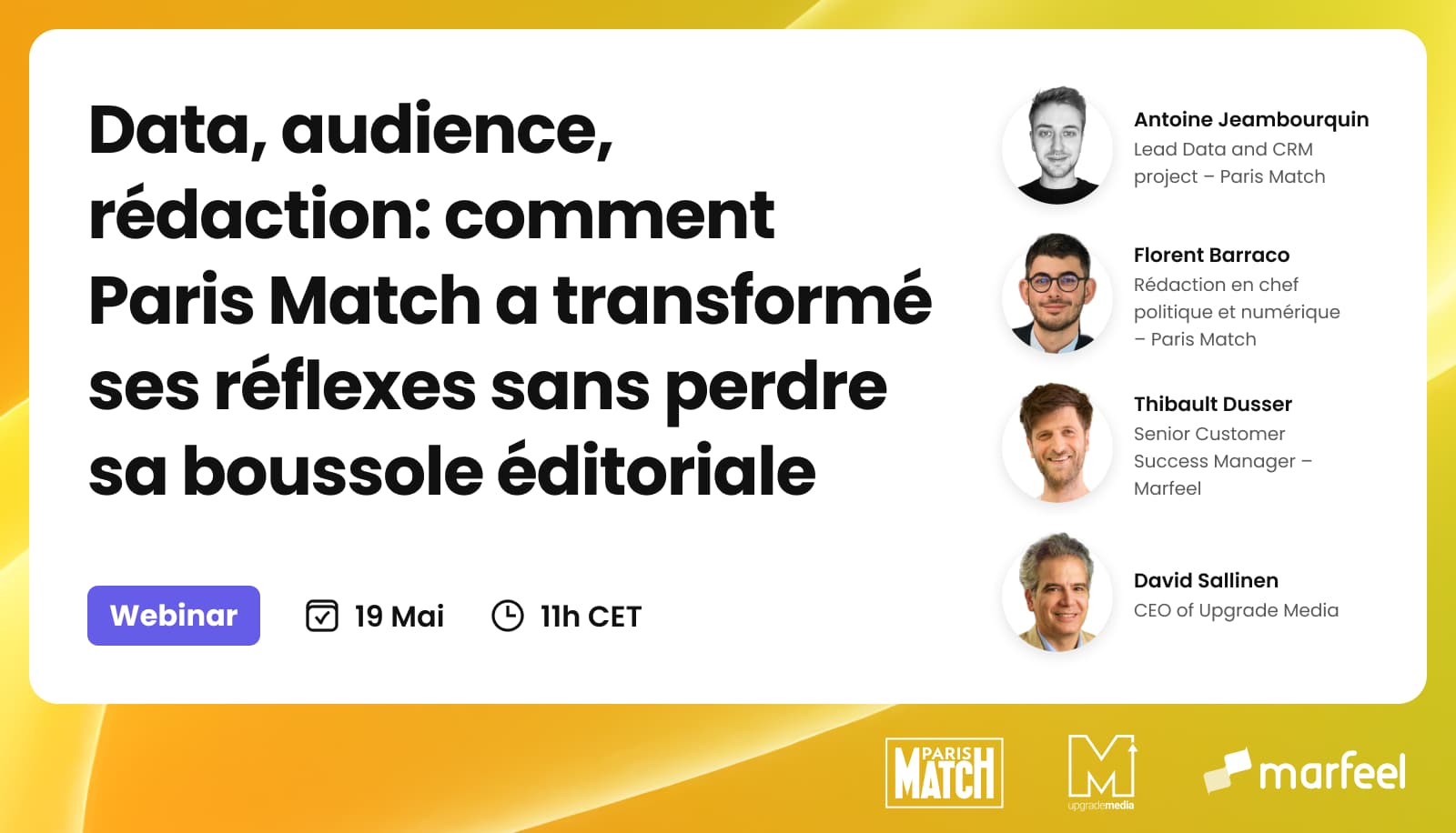 Marfeel | Médias Pionniers | Paris-Match Médias – Data, Audience, Rédaction : comment Paris-Match s’est transformé sans perdre son identité éditoriale
