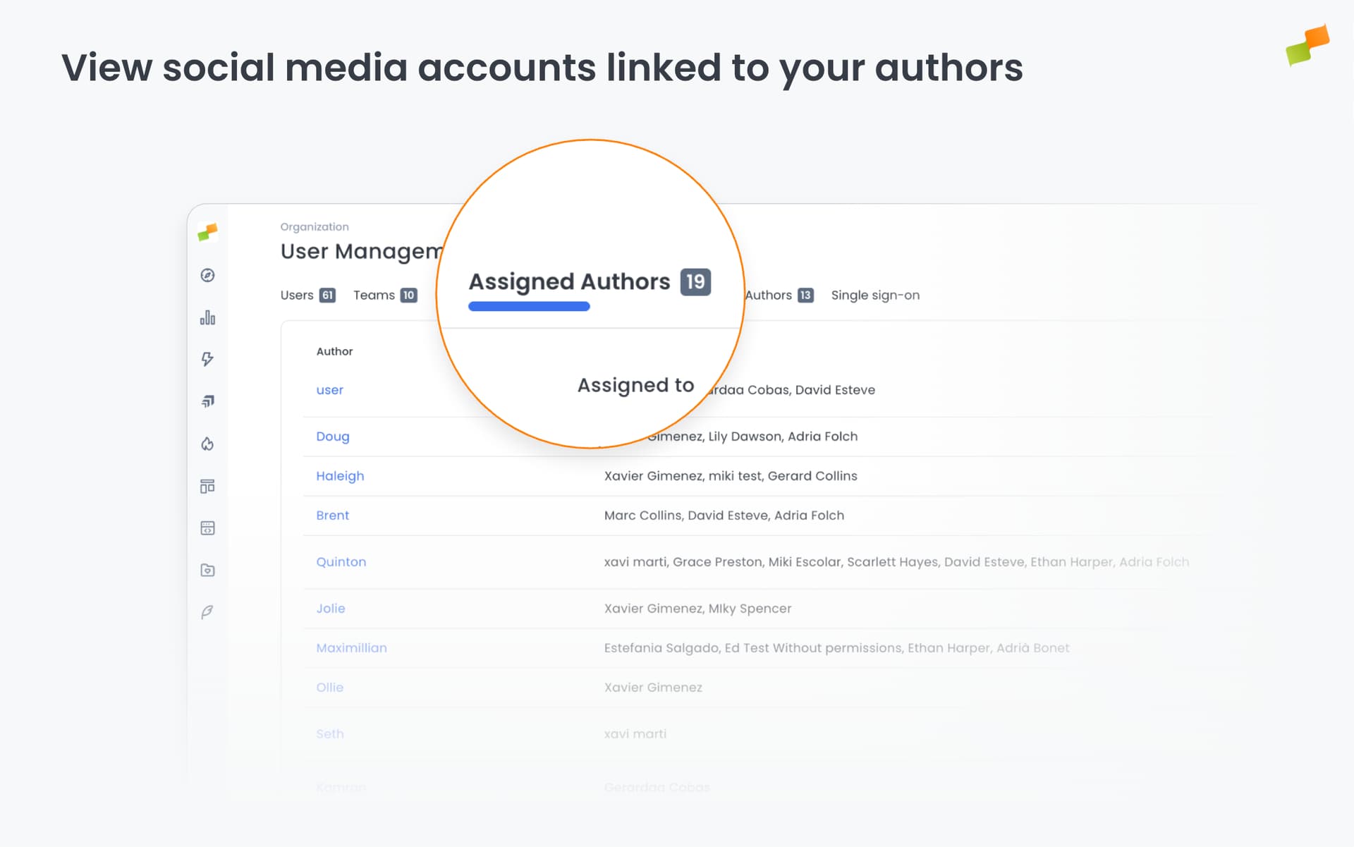 View social media accounts linked to your authors|690x431
