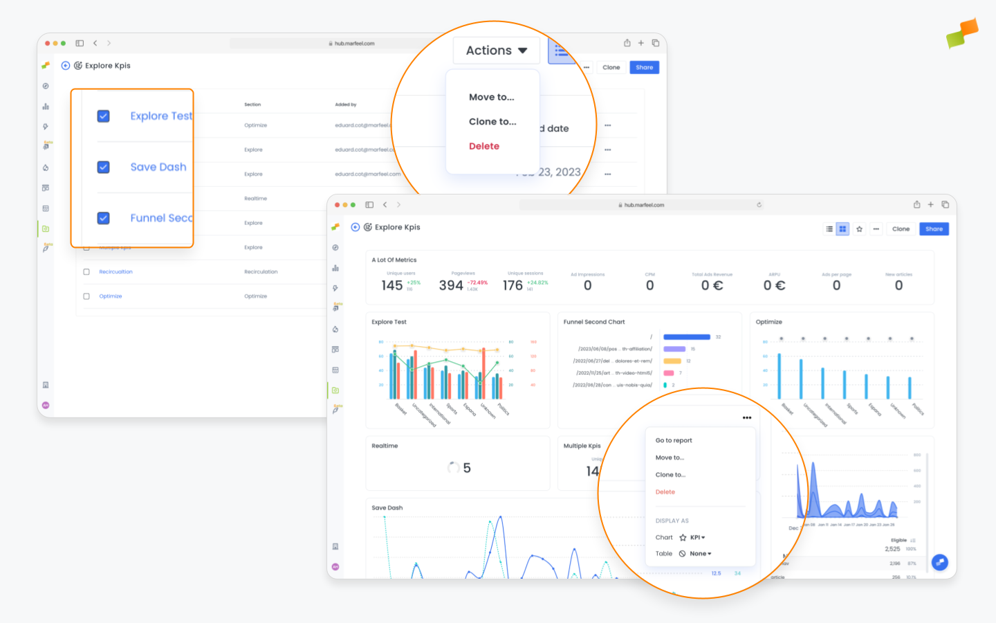Managing your reports|690x431