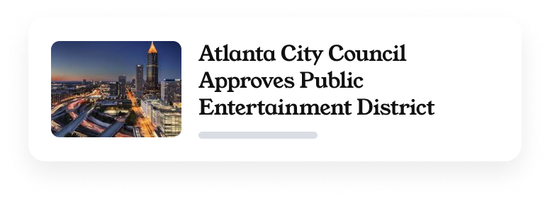 Marfeel Recommender - Atlanta local news card