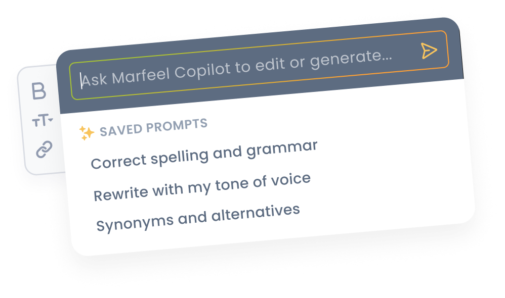 Marfeel Copilot - Satellite view of CMS editor
