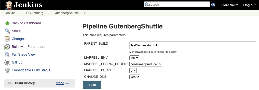 GutenbergShuttle job for insight